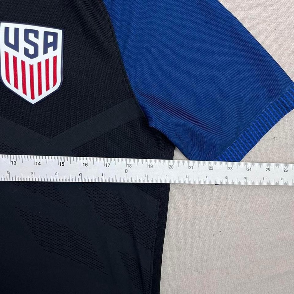 USA Soccer Nike 2016 USMNT Black Away Jersey Shirt Dri-Fit - Picture 7 of 8